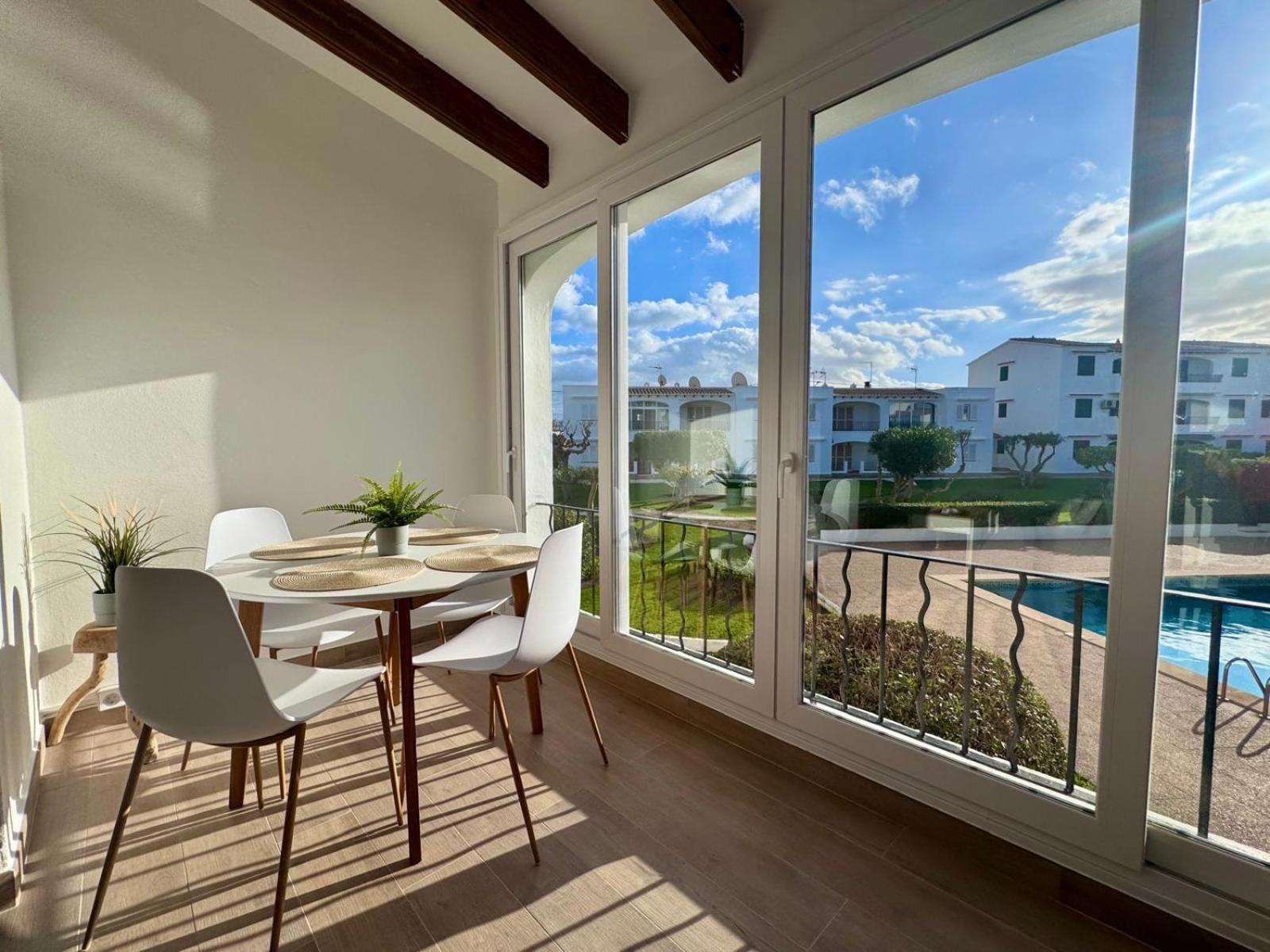 Precioso Apartamento Residencial Con Piscina Cala En Porter  Екстер'єр фото
