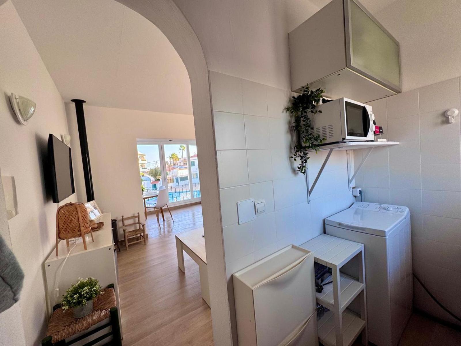 Precioso Apartamento Residencial Con Piscina Cala En Porter  Екстер'єр фото